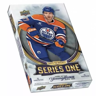 2025-2026 NHL Upper Deck Series One Hobby box - hokejové karty