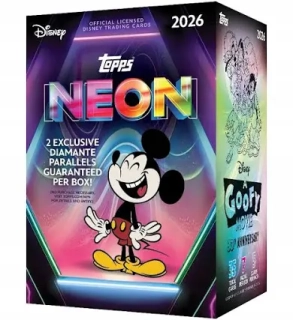 Topps Disney Neon 2026 - Value Box / Bosster balíček