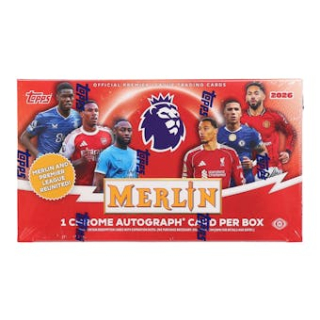 2025/26 Topps Merlin Premier League EPL Soccer Hobby Box