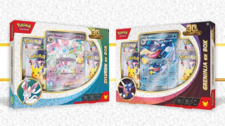 30th Celebration Sylveon Ex / Greninja Ex Box